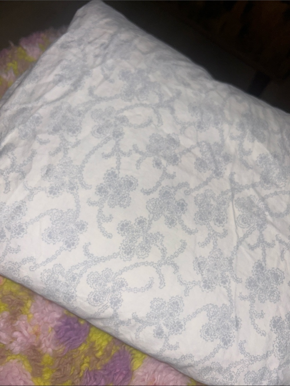 🌈 Simply Shabby Chic British Rose Queen flat sheet